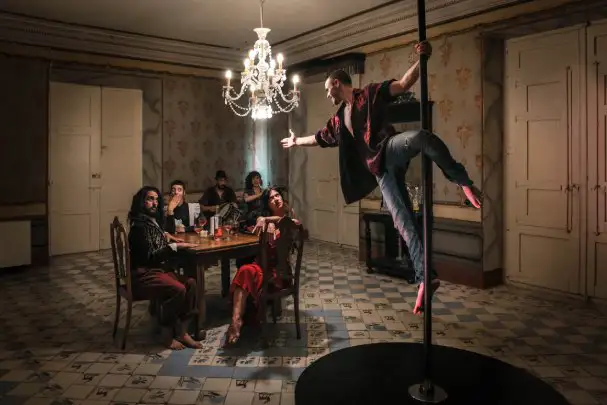 Daniel Esteban - La casa del Conde residencia de circo - El Invernadero, Madrid